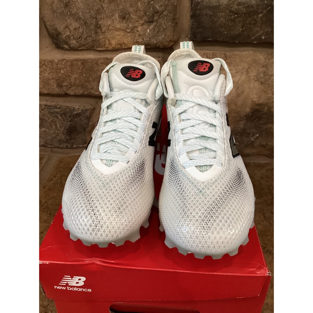 New Balance FreezeLX v5 Lacrosse Cleats White Black WFREEZW5 Womens 8 Mens 6.5 - Picture 5 of 8